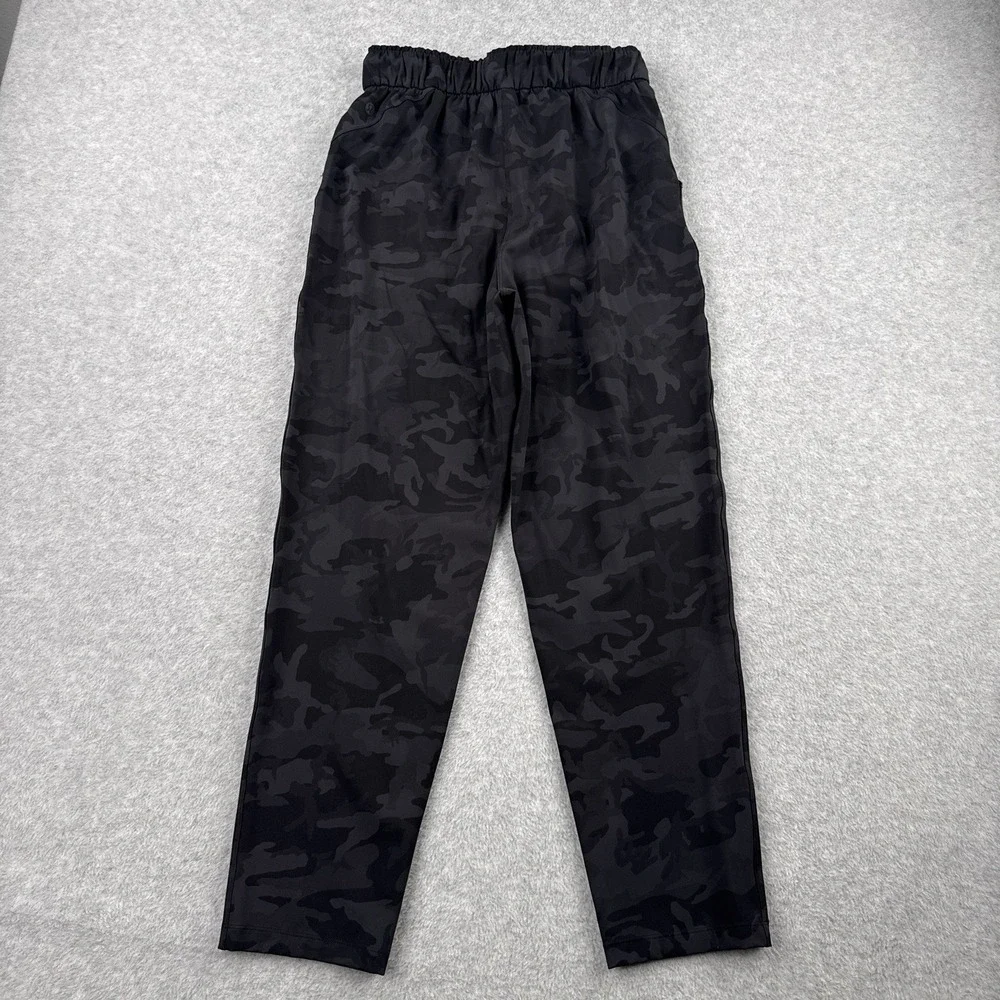 Lululemon Joggers Womens 6 Gray Camo Keep Moving Pant Hi-Rise 7/8 Luxstreme - Picture 6 of 9